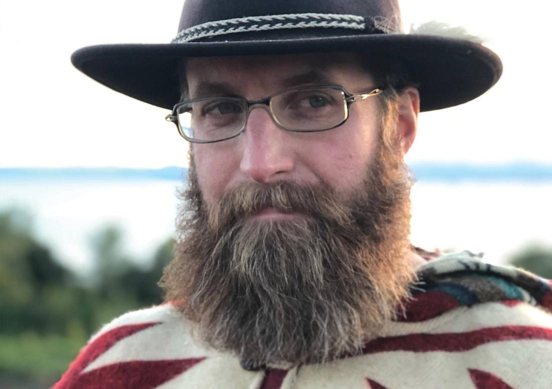 Matt Hagen with acoustic guitar